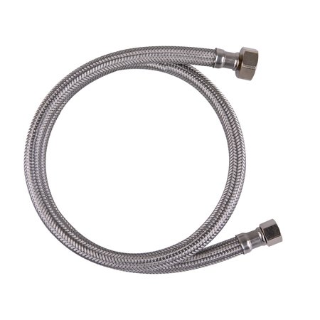 Hausen 36-Inch Stainless Steel Faucet Connector 3/8'' C X 1/2"FIP, Faucet Supply Line, 2PK HA-FC-106
